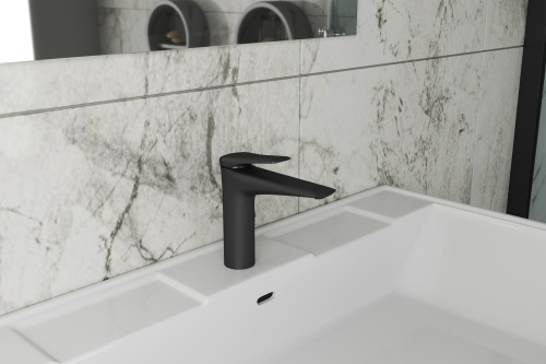 Смеситель для раковины Rush Nevis NE1735-12black купить по всей России