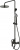 Душевая стойка Bravat Rhein F6429564BW-A-ENG, Душевые панели, Душевые системы, Стойки, Гарнитуры, лейки, тропический душ в Москве Тел.: +7 (968) 040-40-82