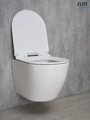 Унитаз подвесной GID Convexo Tr2122B белый 53.5x36x35 в интернет магазине сантехники Акванота в Москве Тел.: +7 (968) 040-40-82