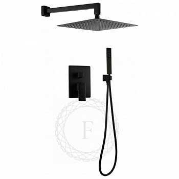 Душевая система встраиваемая Filarete Fing FL1043BL, черный