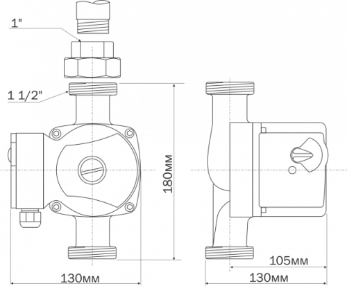 Циркуляционный насос Aquario AC 256-180