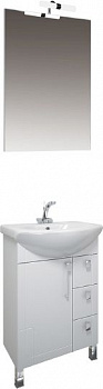 Мебель для ванной Triton Диана 55 R, 3 ящика, белая