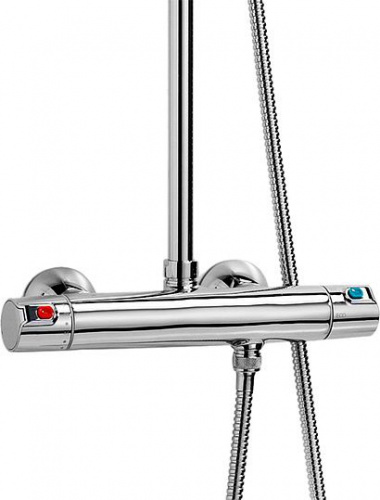 Душевая стойка Roca Victoria-T 5A9718C00, Душевые панели, Душевые системы, Стойки, Гарнитуры, лейки, тропический душ в Москве Тел.: +7 (968) 040-40-82