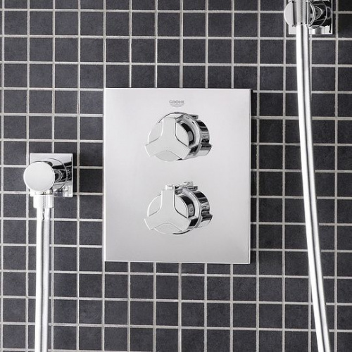 Смеситель с термостатом для душа Grohe Allure 19380000 купить по всей России