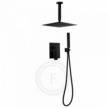 Душевая система встраиваемая Filarete Fing FL1044BL, черный