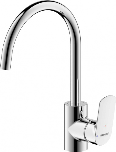 Смеситель для кухни Bravat Rhein F7429564CP-ENG купить по всей России