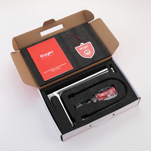 Смеситель для раковины Raglo R03 R03.15 Хром, высокий купить по всей России