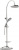 Душевая стойка Fiore X-Termo 31CR0988, Душевые панели, Душевые системы, Стойки, Гарнитуры, лейки, тропический душ в Москве Тел.: +7 (968) 040-40-82
