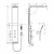 Душевая панель Hansgrohe Raindance Lift 27008400, Душевые системы, Стойки, Гарнитуры, лейки, тропический душ в Москве Тел.: +7 (968) 040-40-82