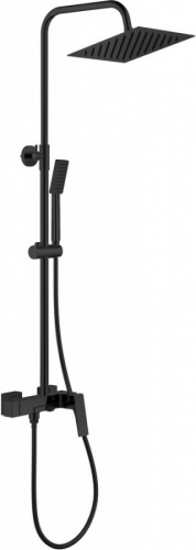 Душевая стойка Rush Thira TR3635-50Black черная, Душевые панели, Душевые системы, Стойки, Гарнитуры, лейки, тропический душ в Москве Тел.: +7 (968) 040-40-82