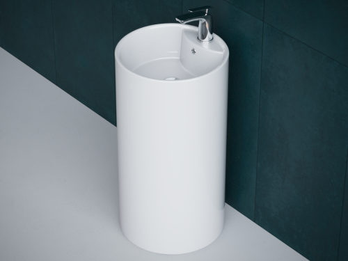 Раковина напольная Laguraty 2090W 45x45x85 см интернет магазина сантехники Акванота