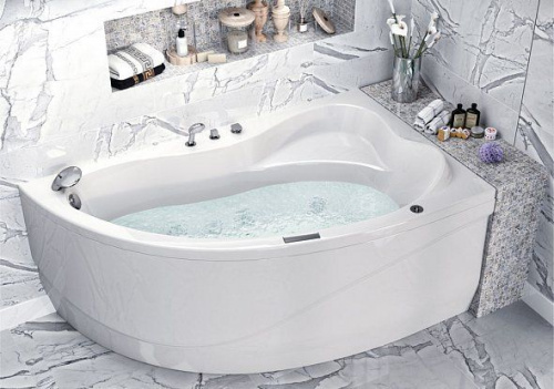 Акриловая ванна Aquanet Atlanta 150x90 R
