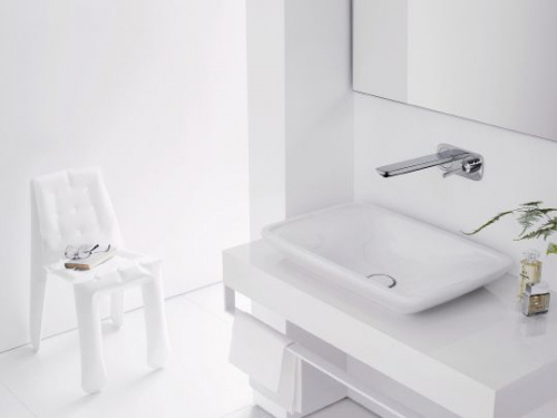 Смеситель для раковины Hansgrohe PuraVida 15085000 настенный купить по всей России