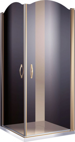 Душевой уголок Sturm Eleganz 90 bronze тонированное интернет магазина сантехники Акванота