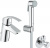 Смеситель для раковины Grohe Eurosmart New 23124002 с гигиеническим душем купить по всей России