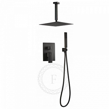 Душевая система встраиваемая Filarete Fing FL1044BG, графит