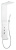 Душевая панель Hansgrohe Raindance Lift 27008400, Душевые системы, Стойки, Гарнитуры, лейки, тропический душ в Москве Тел.: +7 (968) 040-40-82