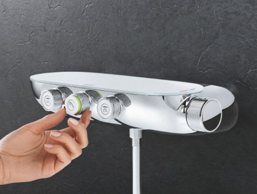 Душевой комплект Grohe Rainshower SmartControl duo 26443000, Душевые панели, Душевые системы, Душевые стойки, Гарнитуры, лейки, тропический душ в Москве Тел.: +7 (968) 040-40-82