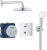 Душевой комплект Grohe Grohtherm 34729000, Душевые панели, Душевые системы, Душевые стойки, Гарнитуры, лейки, тропический душ в Москве Тел.: +7 (968) 040-40-82