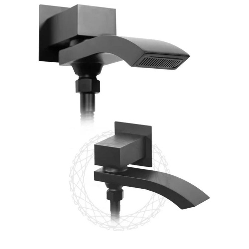Душевая система встраиваемая Filarete Waterfall FL1012BL, черный, Душевые панели, Душевые системы, Душевые стойки, Гарнитуры, лейки, тропический душ в Москве Тел.: +7 (968) 040-40-82