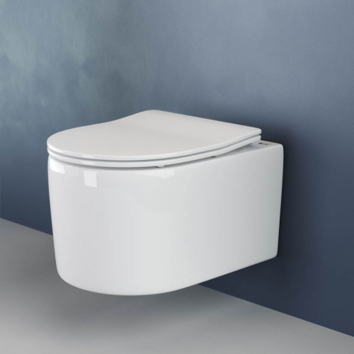 Подвесной унитаз Ceramica Nova Moments Rimless CN3003 в интернет магазине сантехники Акванота в Москве Тел.: +7 (968) 040-40-82