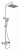 Душевая стойка Kaiser Cube 01582 Chrome, Душевые панели, Душевые системы, Стойки, Гарнитуры, лейки, тропический душ в Москве Тел.: +7 (968) 040-40-82