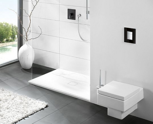 Кнопка смыва Grohe Skate Cosmopolitan 38845KS0 черная интернет магазина сантехники Акванота
