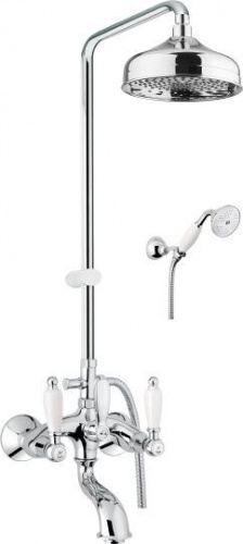 Душевая стойка Fiore Coloniale 02CR0615, Душевые панели, Душевые системы, Стойки, Гарнитуры, лейки, тропический душ в Москве Тел.: +7 (968) 040-40-82