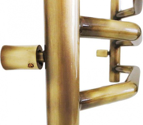 Полотенцесушитель водяной Domoterm Лаура П6 50x80, античная бронза с доставкой по Москве