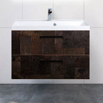 Тумба с раковиной BelBagno Aurora 80 metallo