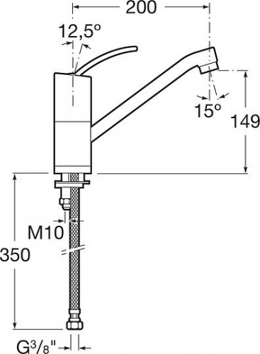 Смеситель для кухни Roca Moai 5A8146C00 купить по всей России