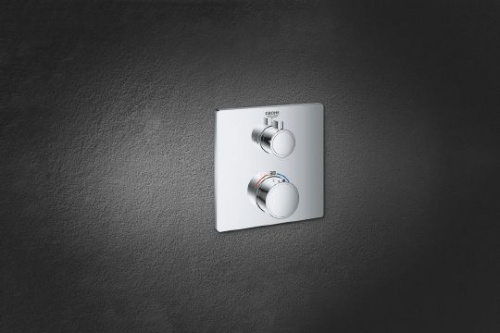 Смеситель с термостатом для душа Grohe Grohtherm 24079000 купить по всей России