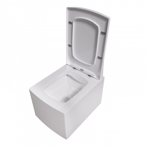 Унитаз подвесной Grossman GR-4460S 51x35x36 безободковый в интернет магазине сантехники Акванота в Москве Тел.: +7 (968) 040-40-82