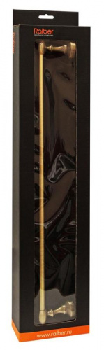 Полотенцедержатель Raiber RB52008 бронза