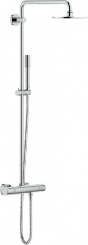Душевая стойка Grohe Rainshower System 210 27032001, Душевые панели, Душевые системы, Стойки, Гарнитуры, лейки, тропический душ в Москве Тел.: +7 (968) 040-40-82