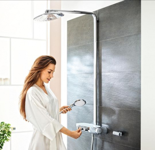 Душевая стойка Grohe Rainshower SmartControl Duo 26250000, Душевые панели, Душевые системы, Стойки, Гарнитуры, лейки, тропический душ в Москве Тел.: +7 (968) 040-40-82