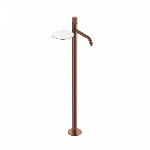 Напольный смеситель для раковины Boheme Stick 120-BRB.3 brushed bronze linea купить по всей России