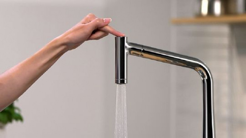 Смеситель для кухни Hansgrohe Metris 14820000 купить по всей России