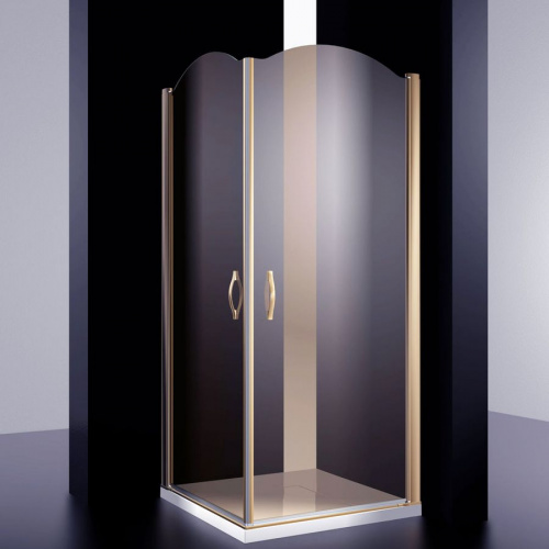 Душевой уголок Sturm Eleganz 90 bronze тонированное интернет магазина сантехники Акванота