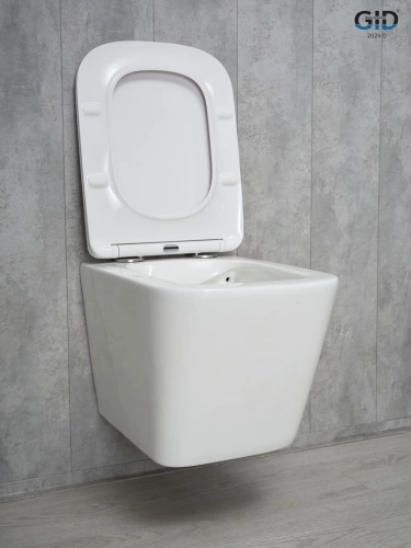 Унитаз подвесной GID Cuadrado Tr2143 белый 49x34x36 в интернет магазине сантехники Акванота в Москве Тел.: +7 (968) 040-40-82