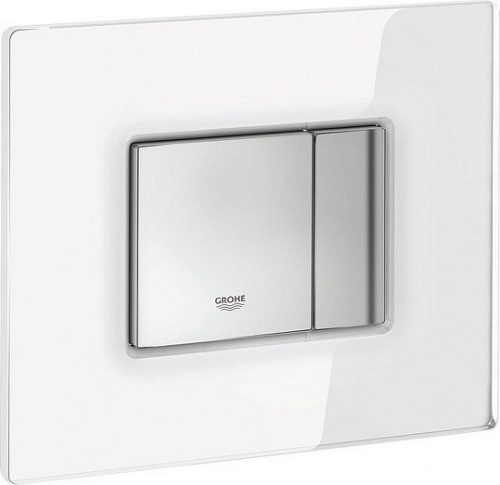 Кнопка смыва Grohe Skate Cosmopolitan 38845LS0 белая интернет магазина сантехники Акванота