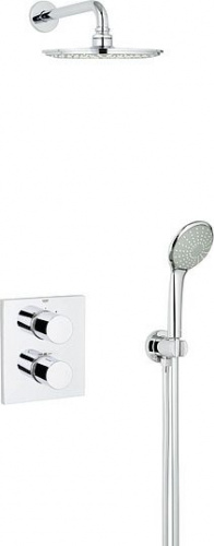 Душевой комплект Grohe Grohtherm 3000 Cosmopolitan 34408000, Душевые панели, Душевые системы, Душевые стойки, Гарнитуры, лейки, тропический душ в Москве Тел.: +7 (968) 040-40-82