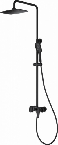 Душевая стойка Rush Nevis NE1735-40 Black, Душевые панели, Душевые системы, Стойки, Гарнитуры, лейки, тропический душ в Москве Тел.: +7 (968) 040-40-82