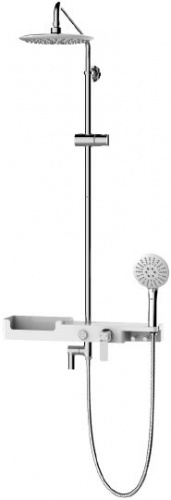 Душевая стойка Lemark Tropic LM7007C, Душевые панели, Душевые системы, Стойки, Гарнитуры, лейки, тропический душ в Москве Тел.: +7 (968) 040-40-82