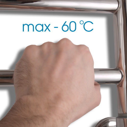 Электрический полотенцесушитель Energy H2 65x40 с доставкой по Москве
