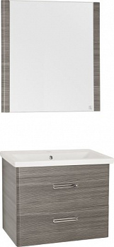Мебель для ванной Style Line Лотос 70 Plus подвесная, шелк зебрано