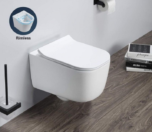Подвесной унитаз CeramaLux B2341 в интернет магазине сантехники Акванота в Москве Тел.: +7 (968) 040-40-82
