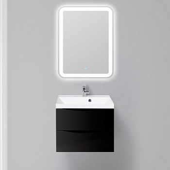 Мебель для ванной BelBagno Marino 60 nero lucido