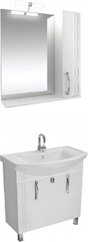 Мебель для ванной Triton Кристи 80, 3 двери, белая