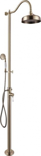 Душевая стойка Timo Arisa SX-5001/02 antique, Душевые панели, Душевые системы, Стойки, Гарнитуры, лейки, тропический душ в Москве Тел.: +7 (968) 040-40-82